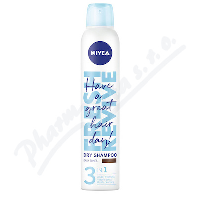 NIVEA suchý šampon pro tm. vlasy 200ml 88613