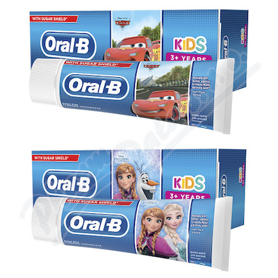 Oral-B zubn pasta dtsk Frozen-Cars 75ml