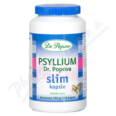 Dr. Popov Psyllium Slim cps. 120