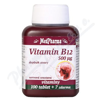 MedPharma Vitamin B12 500 mcg tbl. 107