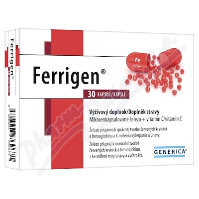 Ferrigen cps. 30 Generica