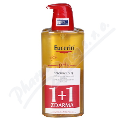 Eucerin pH5 sprchov olej 2x400ml PROMO2023