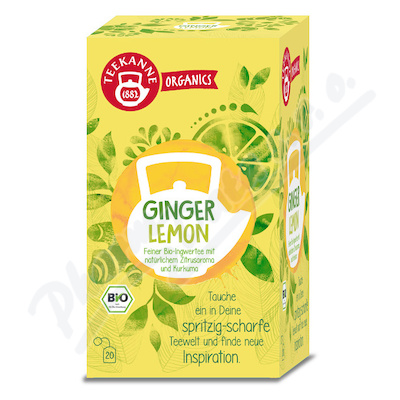 TEEKANNE BIO Organics Ginger Lemon 20x1. 8g