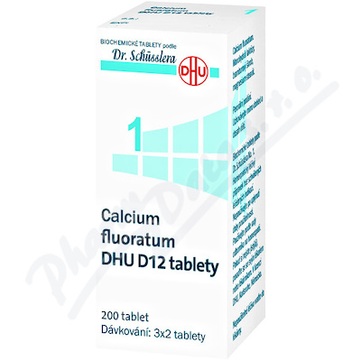 Calcium fluoratum DHU D5-D30 tbl. nob. 200