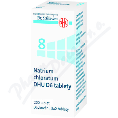 Natrium chloratum DHU D5-D30 tbl. nob. 200