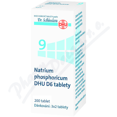 Natrium phosphoricum DHU D5-D30 tbl. nob. 200