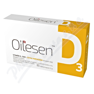 Oilesen Vitamn D3 1000 cps. 80