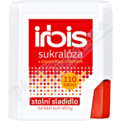 IRBIS Sukralóza s chromem tbl. 110 dávkovač