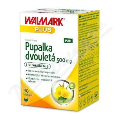 Walmark Pupalka 500mg s vit. E PLUS tob. 90