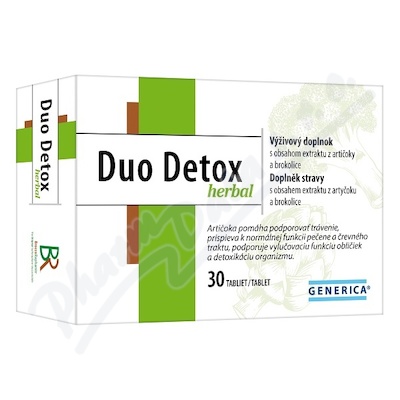 Duo Detox herbal tbl. 30 Generica