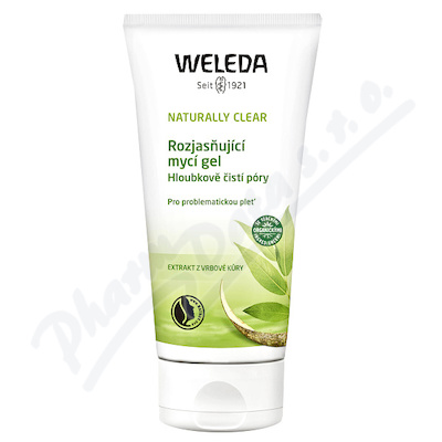 WELEDA NATURALLY CLEAR rozjasujc myc gel 100ml