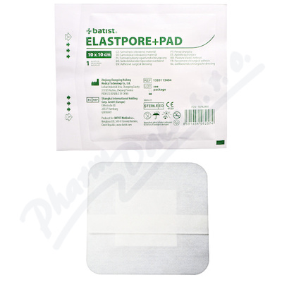 ELASTPORE+PAD náplast samolep. sterilní 10x10cm 1ks