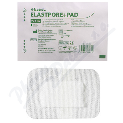 ELASTPORE+PAD náplast samolep. sterilní 5x7cm 1ks