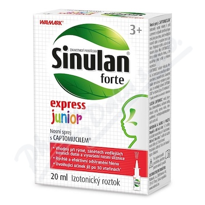 Walmark Sinulan Forte Expr. Junior nosní sprej 20ml