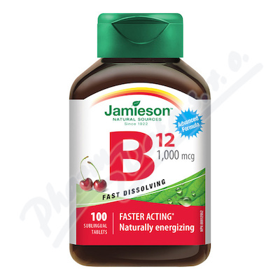 JAMIESON Vitamn B12 1000mcg tee tbl. 100