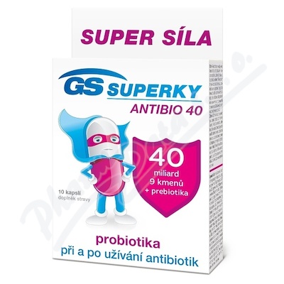 GS Superky Antibio 40 cps. 10 R-SK
