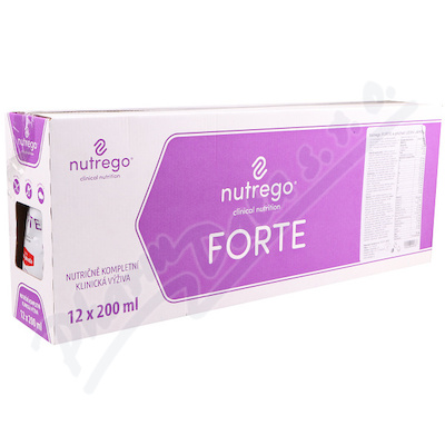 nutrego FORTE lesn jahoda por. sol. 12x200ml