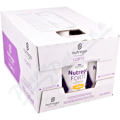 nutrego FORTE vanilka por. sol. 12x330ml