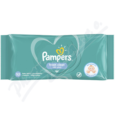 Pampers vlhen ubrousky Fresh Clean 52ks