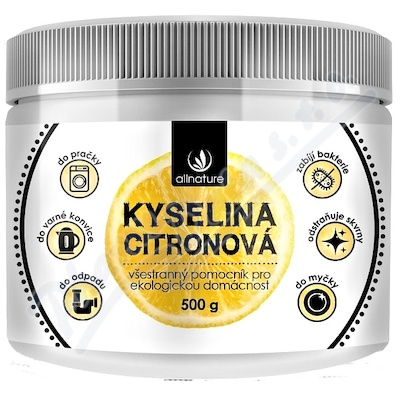 Allnature Kyselina citronov 500g