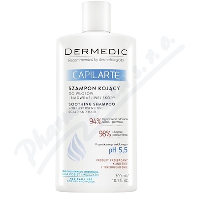 DERMEDIC Capilarte Zklidňující šampon citl.  300ml