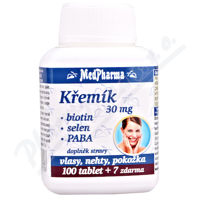 MedPharma Kemk 30mg+Biotin+PABA tbl. 107