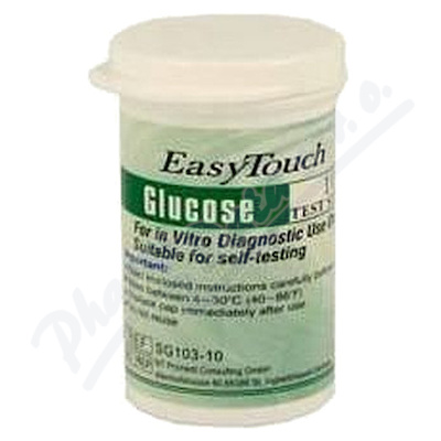 Proužky EASY TOUCH glukóza 50ks
