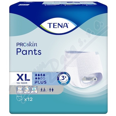 TENA Pants Plus XL ink. kalh. 12ks 792715
