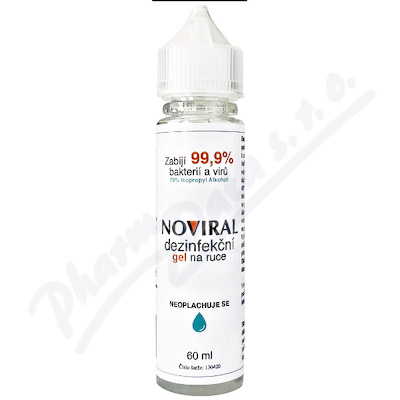 NOVIRAL dezinfekn gel na ruce 60ml