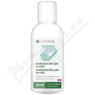 LIVSANE Antibakteriální gel na ruce 50 ml