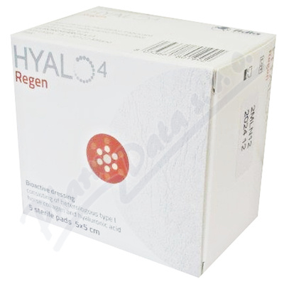 Hyalo4 Regen steril. poltky 5x5cm 5ks