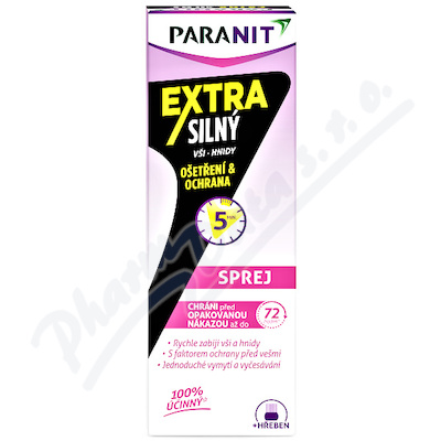 Paranit Extra silný sprej 100ml+hřeben