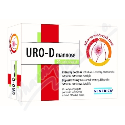 URO-D mannose tbl. 20 Generica