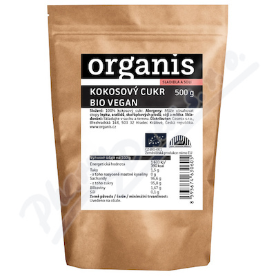 Organis Kokosov cukr BIO 500g