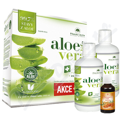 AloeVeraLife 2x1000ml+100% Rakytnkov olej 50ml