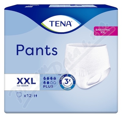 TENA Pants Bariatr. Plus XXL ink. kalh.  12ks 792862