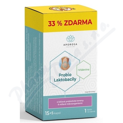 APOROSA Probio Laktobacily cps. 15+5
