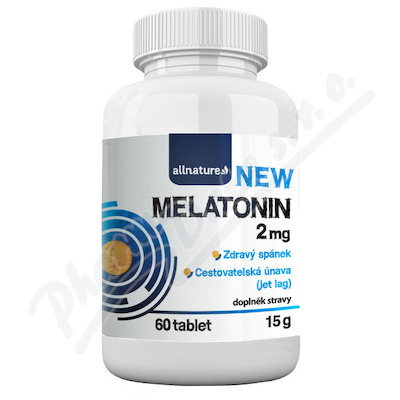 Allnature Melatonin 2mg tbl. 60 NEW