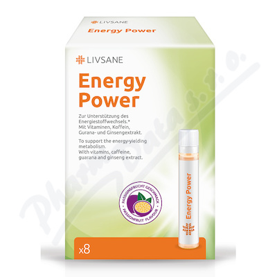 LIVSANE Vitaminy ampule Energie síla 22. 5ml 8ks