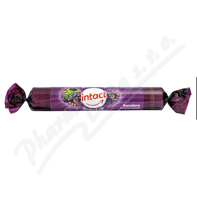 Intact hroznov cukr s vit. C boysenberry 16ks