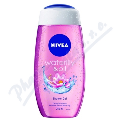 NIVEA Water Lilly+Oil sprchový gel 250ml 80789