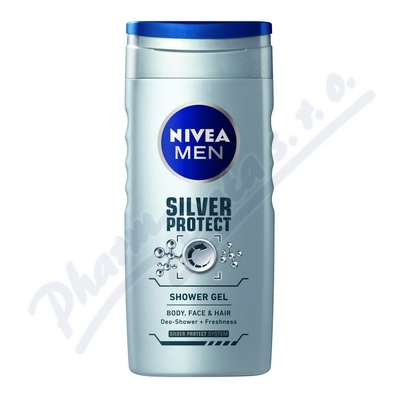 NIVEA MEN sprchov gel Silver Protect 250ml 80816