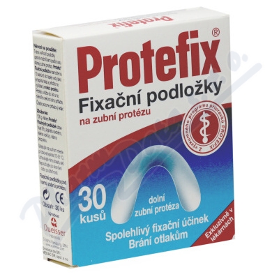Protefix Fixan podloky - doln zub. prot. 30ks