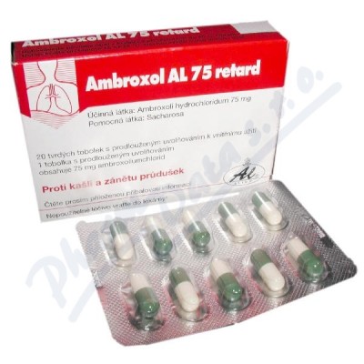Ambroxol AL 75 Ret.  por. cps. pro. 20x75mg