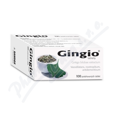 Gingio tablety por. tbl. flm. 100x40mg