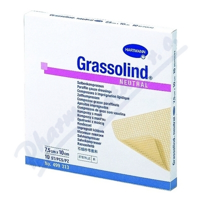 Kompres Grassolind Neutral ster. 7. 5x10cm 10ks