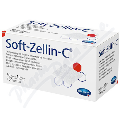 Tampon Soft-Zellin-C impreg. s alkoholem 100ks