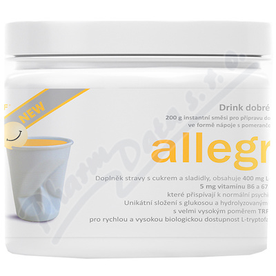 allegra DRINK NEW instantn sms pomeran 200g