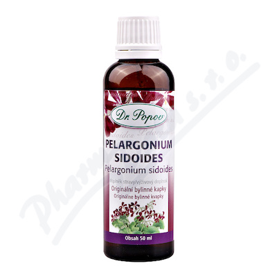 Dr. Popov Kapky bylinné Pelargonium sidoides 50ml
