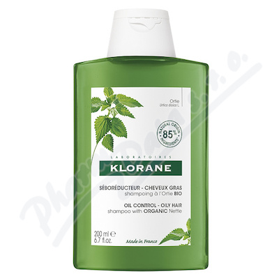 KLORANE ampon s BIO kopivou mastn vlasy 200ml